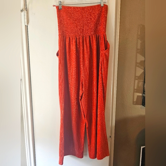 Express Rust Jumpsuit - Picture 2 of 9